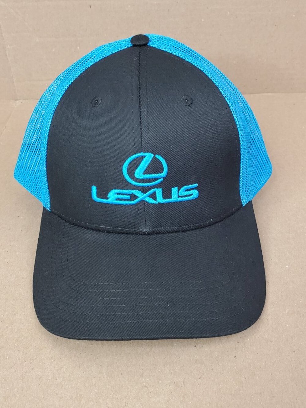 Lexus Hat Cap Mesh Back Black Blue Strap Back Car Baseball Logo OTTO